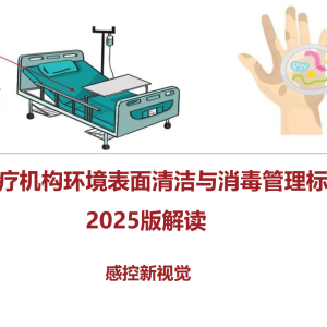 【PPT】《医疗机构环境表面清洁与消毒管理标准》2025版解读